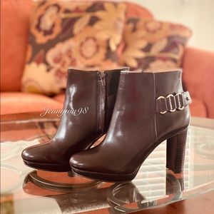 New Nine West genuine leather ankle boots